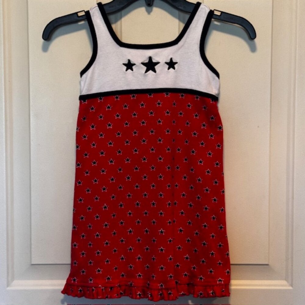 Zoey Red White & Blue Dress sz 6